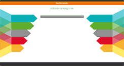 Desktop Screenshot of natural-running.com